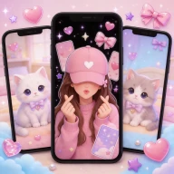 Hintergrundbilder für Mädchen icon