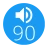 90 music radio Pro icon