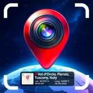 GPS Camera Map & Timestamp icon