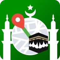 Muslim: Gebetszeiten, Qibla icon
