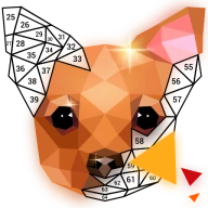 inPoly: Jeu de Puzzle Poly Art icon