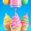 Eiscreme-Spiele für Kinder icon