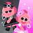 Heroínas Rosa y Negro Cocobi icon