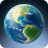 Carte de la Terre satellite icon