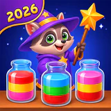 3D Colorful Sort™ 魔法の水