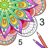 Mandala Color by Number Book icon