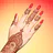 mehndi-ontwerp: nagelkunst icon