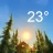 Animiertes 3D Wetter icon