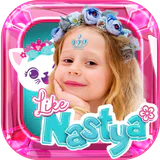 Like Nastya: Spiele & Videos icon