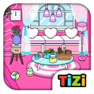 Tizi Town - ピンクのホーム デコレーション icon