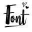 Schriftarten - schöne Texte icon