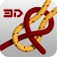 Knots 3D icon