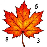 Golden Autumn: Color by Number