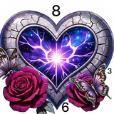 Dark Aesthetic Color by Number