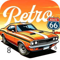 Retro Vibes Paint by Number icon