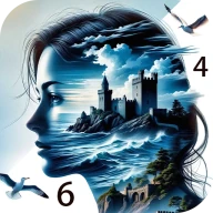 Abstraktes surreales Malspiel icon