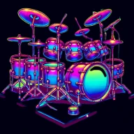 Kit de batterie pour batteurs icon