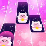 Cat Cute Tiles: 音楽ゲーム ボールゲーム icon