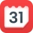 シンプルカレンダー 2026 icon