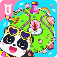 Baby Panda's Town: マイワールド icon