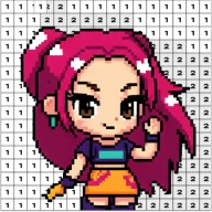 Colory - 数字で塗り絵 icon
