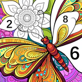 Tangle Color by Number Book icon