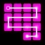 一筆書きブロック埋めパズル icon