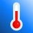 Echter Thermometer: Temperatur icon