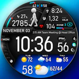 PER23 Digital Watch Face