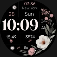 Simple Floral Watch Face icon