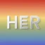 HER Lesbian, bi & queer dating icon