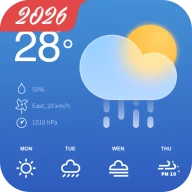 ライブ天気: 天気予報 icon