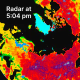 今日 の 天気: 天気予報と雷 レーダー icon
