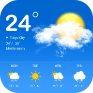 Tägliche Wettervorhersage icon