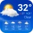 天気予報アプリ icon
