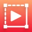 動画トリミングとカット – 動画加工＆ぼかし加工エディター icon