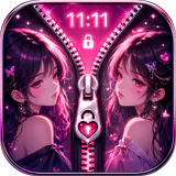 Zipper Lock Screen Customizer icon