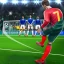 Jeu de but de football icon
