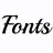 Ecriture Police Clavier Fonts icon