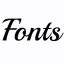Ecriture Police Clavier Fonts icon