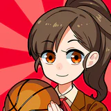 机でバスケ