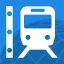 乗換路線図 - 無料で使える鉄道地図、運行情報、ルート検索 icon