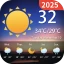 天気予報-ローカル気象警報-デスクトップウィジェット icon