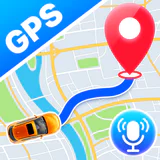 音声GPSナビゲーション: GPS地図 icon