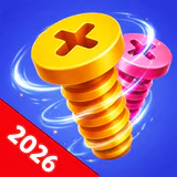 Screw Out 3D: Nut Sort Jam icon
