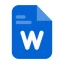 Word Office: docx öffnen icon