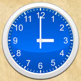 シンプルなアナログ時計ウィジェット icon