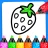 Toddler Drawing Games For Kids icon