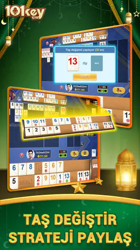 101 Okey Yalla - Canlı & Sesli screenshot