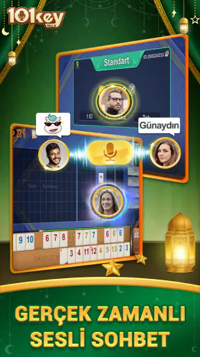 101 Okey Yalla - Canlı & Sesli screenshot